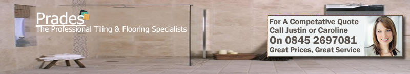 Call Prades for Stone Tiling on 0845 2697081